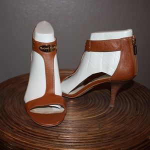 Michael Kors Brown Leather Heels